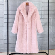 Dames Trendy Volume Elegante Stijlvolle Faux Fur Jas | Bashley