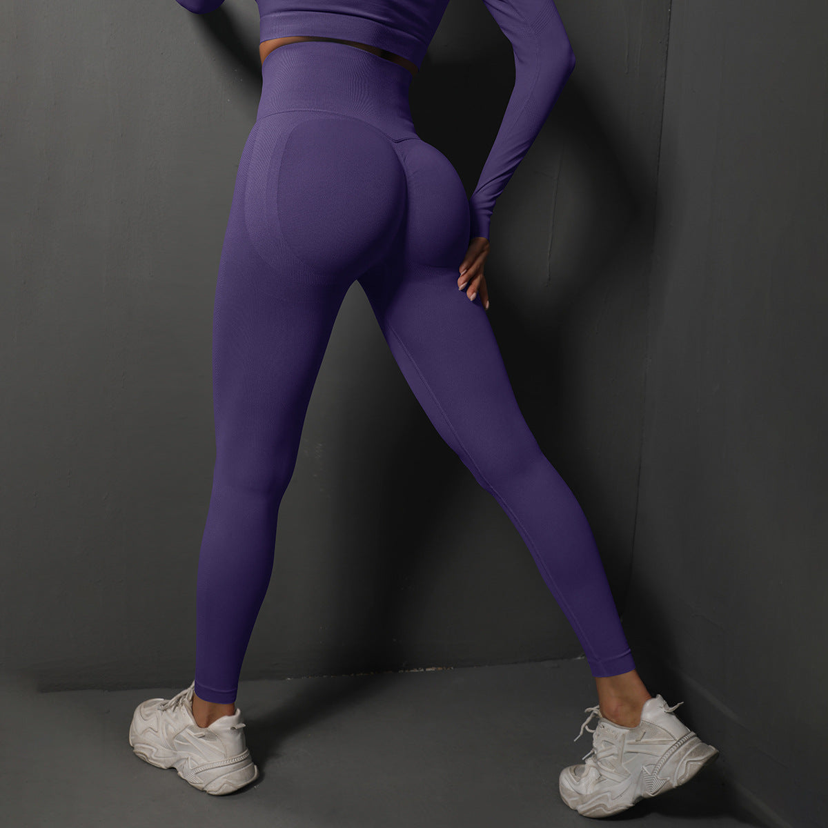 Dames Naadloze Hoge Taille Sportlegging | Amely
