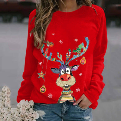 Dames Kerst Crewneck Sweater | Seraphine