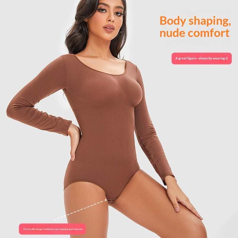 Dames Corrigerende Shapewear Body met Lange Mouwen | Miani
