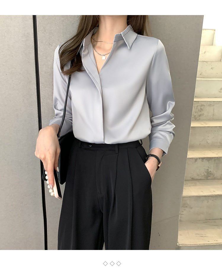 Dames Elegante Stijlvolle Veelzijdige Blouse | Hally