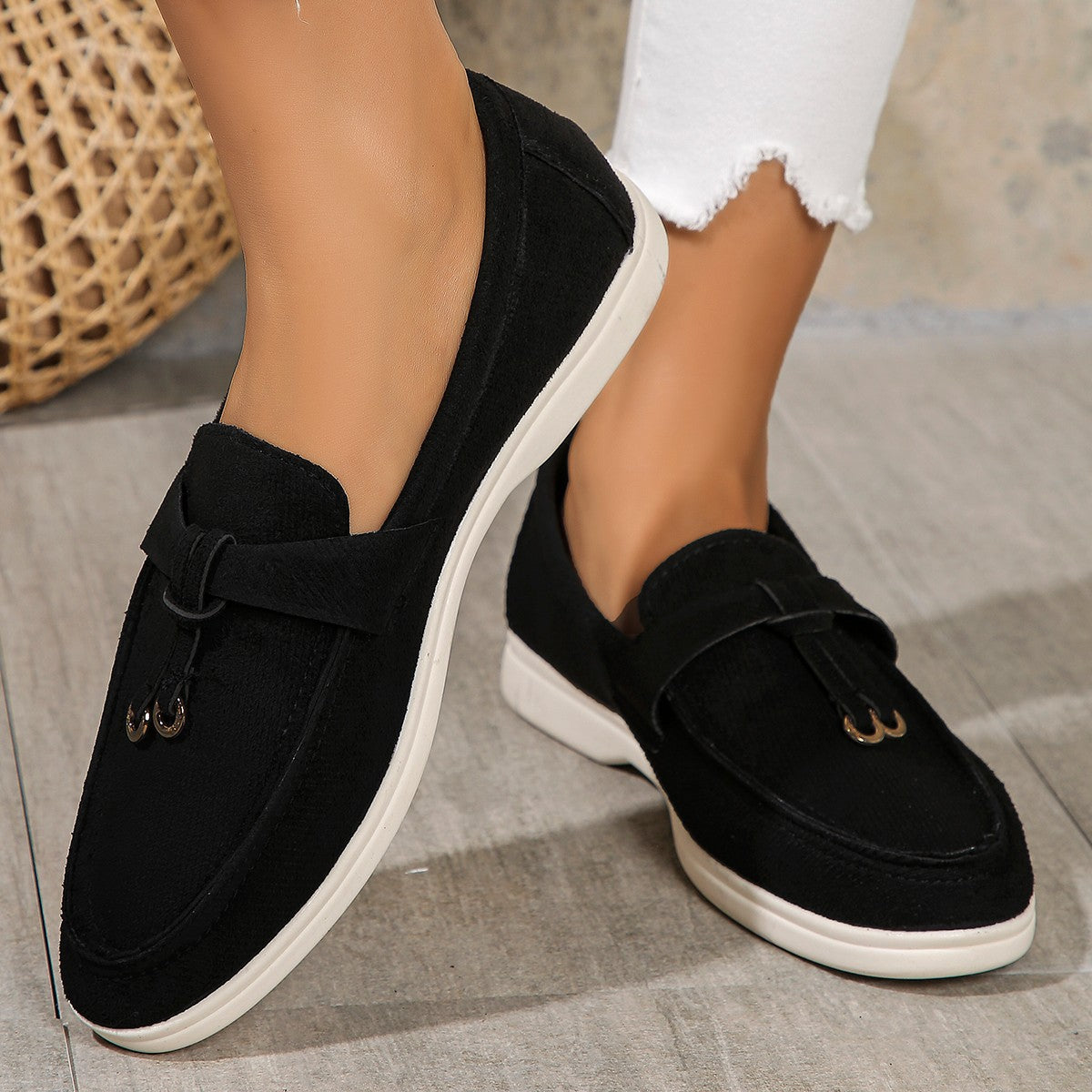 Dames Trendy Instappers met Comfortzool en Luxe Afwerking | Elliotte