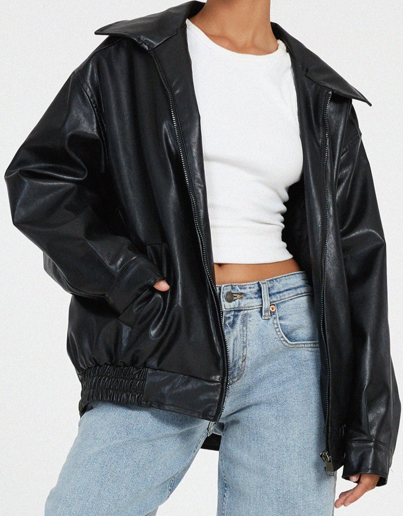 Dames Oversized Bomberjack | Baszya