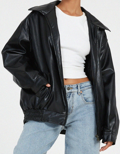 Dames Oversized Bomberjack | Baszya