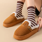 Dames Suède Pantoffels met Zachte Voering | Emily