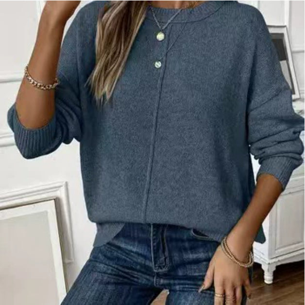 Dames Casual Tijdloze Sweater Trui | Riva