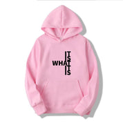 Dames Trendy Warme Hoodie met Statement Text Print | Salonne