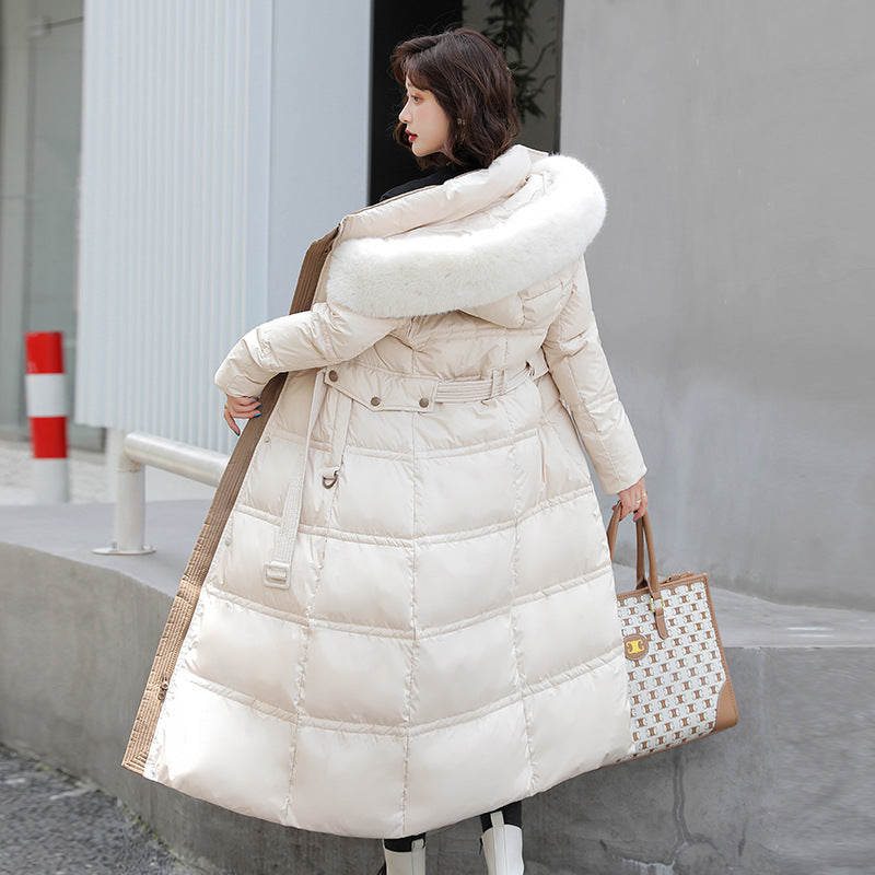 Dames Stijlvolle Lange Puffer Jas | Blosh