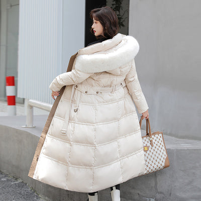 Dames Stijlvolle Lange Puffer Jas | Blosh