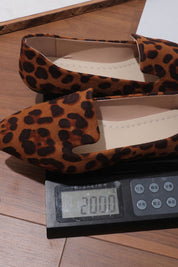 Dames Panterprint Ballerina’s met Puntige Neus - Trendy Loafers | Evaria