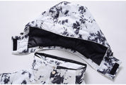 Dames Waterdichte Warme Trendy Ski Overall Set met Print | Vessa