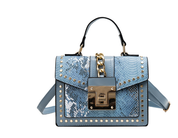 Dames Trendy Schoudertas met Slangenstructuur | Loisa