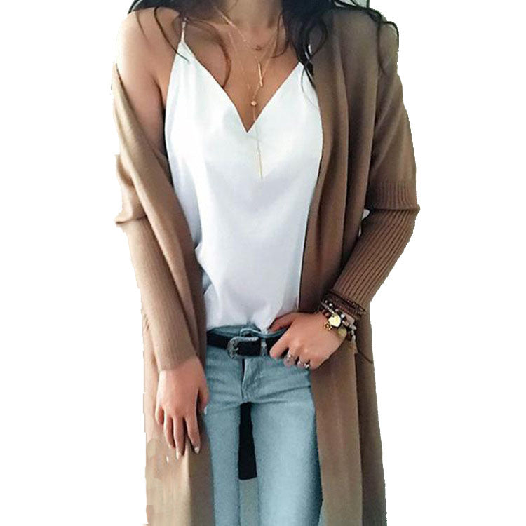 Dames Warm Stijlvol Lang Vest met Grote Zakken | Ricarda