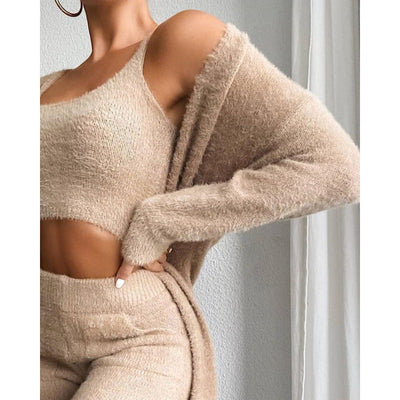 Dames Luxe Teddy Pyjama Set | Fausia