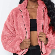 Dames Stijlvolle Veelzijdige Teddy Faux Fur Jas | Beshanice