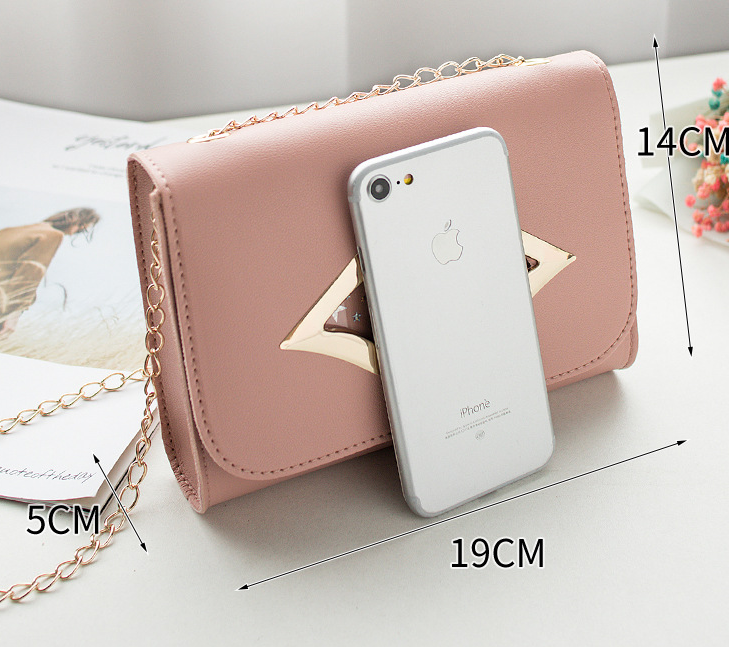 Dames Tas met Ketting en Lippen-detail - Praktische Indeling | Lulu