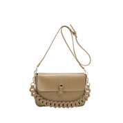 Dames Trendy Schoudertas met Gevlochten Detail | Lake