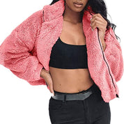 Dames Stijlvolle Veelzijdige Teddy Faux Fur Jas | Beshanice