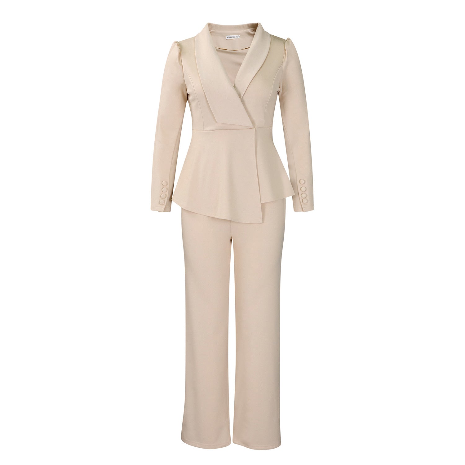 Dames Elegante Tweedelige Blazer Pantalon Set | Delphina