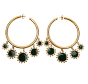 Dames Liefde Oorbellen met Stoere Punk Uitstraling | Lodinda