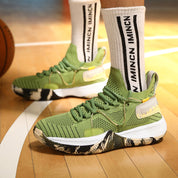 Dames Trendy Modieuze Street Style Basketbal Sneaker | Elly