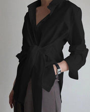 Dames Elegante Blouse met Strikdetail | Holly