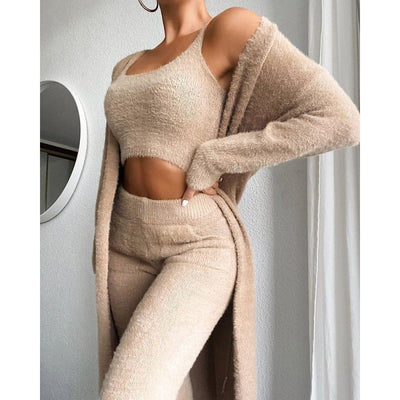 Dames Luxe Teddy Pyjama Set | Fausia