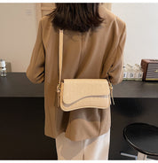 Dames Elegante Handtas met Krokodillenstructuur en Golvend Design | Laroisa