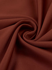 Dames Elegante Midi Jurk met V-hals, Tailleaccent en Ketting Detail | Neza