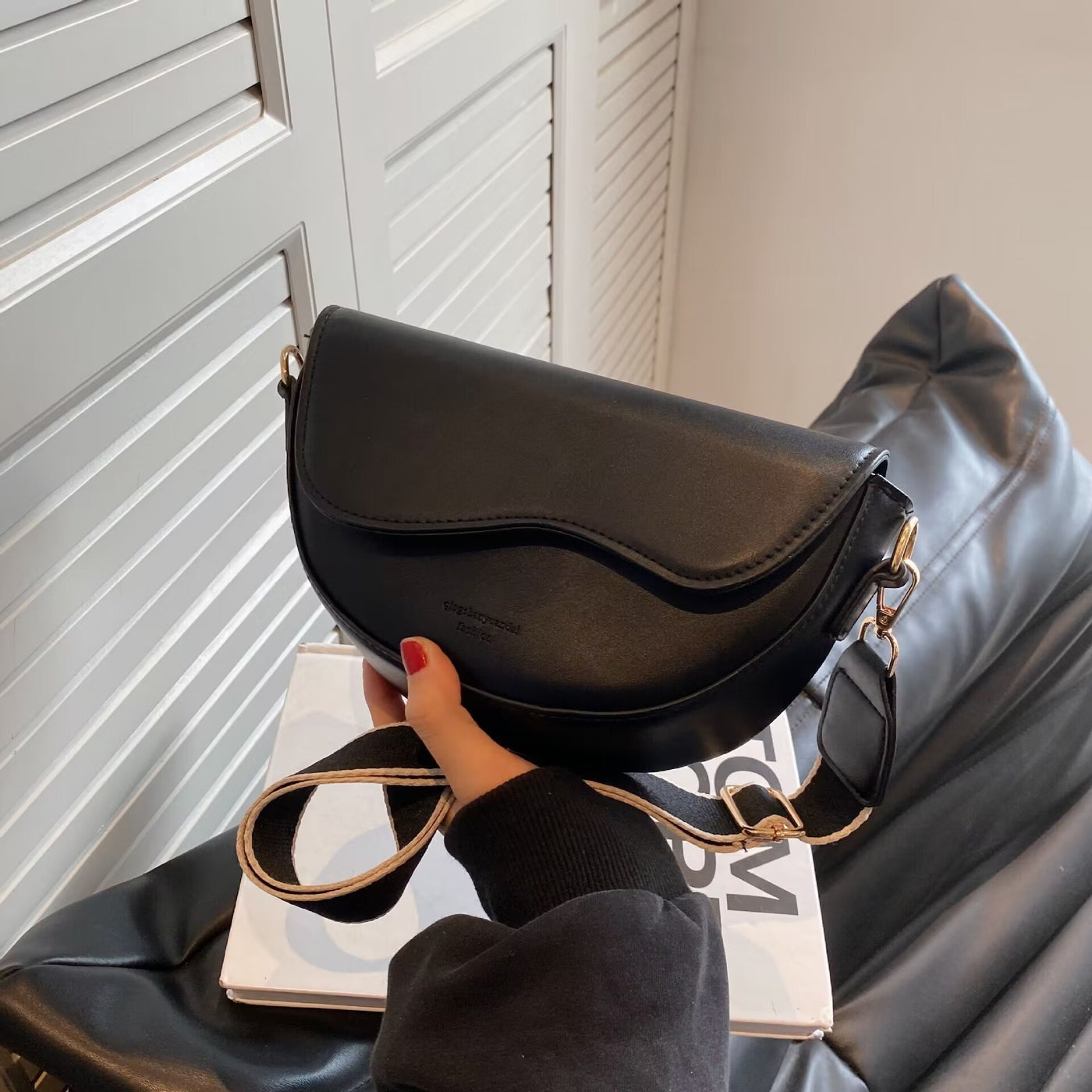 Dames Crossbody Tas van Vegan Leer | Leilani