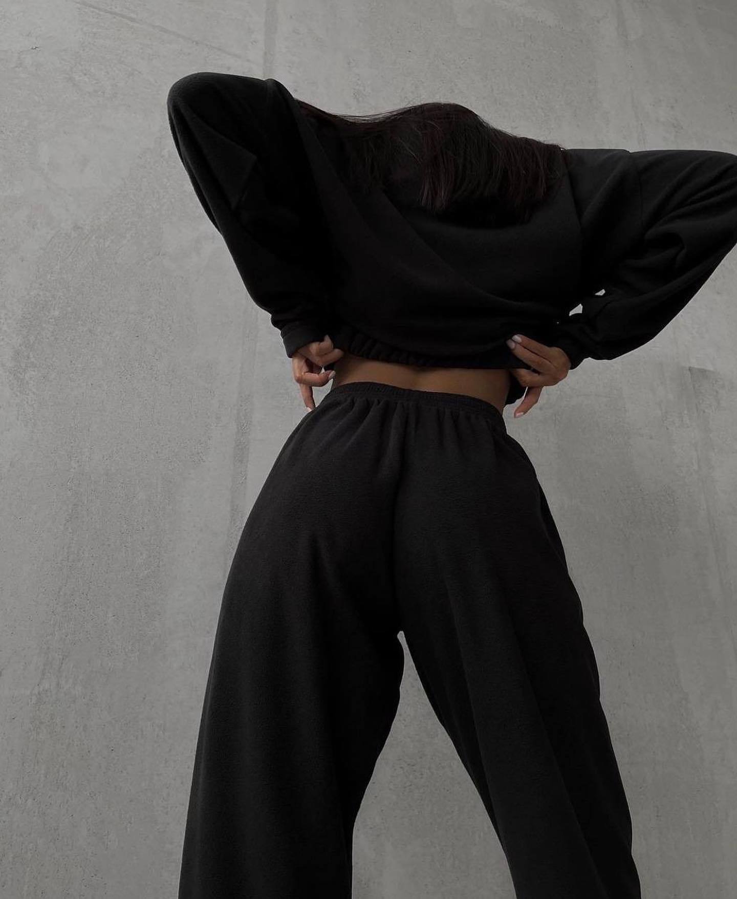 Dames Loungewear Joggingpak met Jogger en Sweater met Hoge Kraag en Rits | Doby