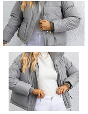 Dames Warme Elegante Gewatteerde Puffer Jas | Beleah