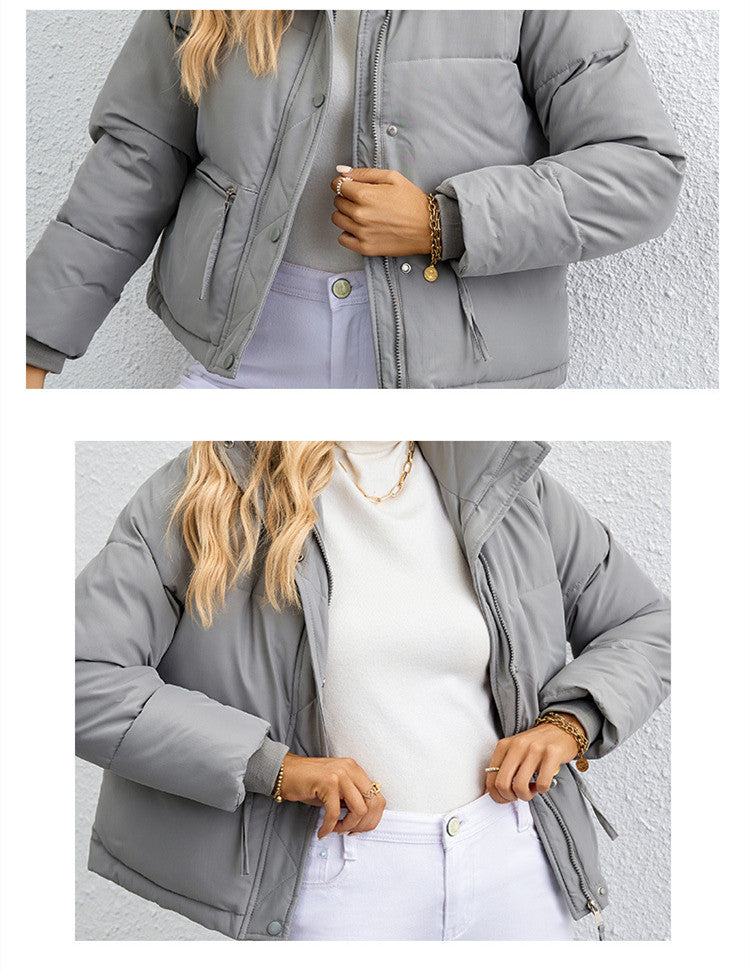 Dames Warme Elegante Gewatteerde Puffer Jas | Beleah