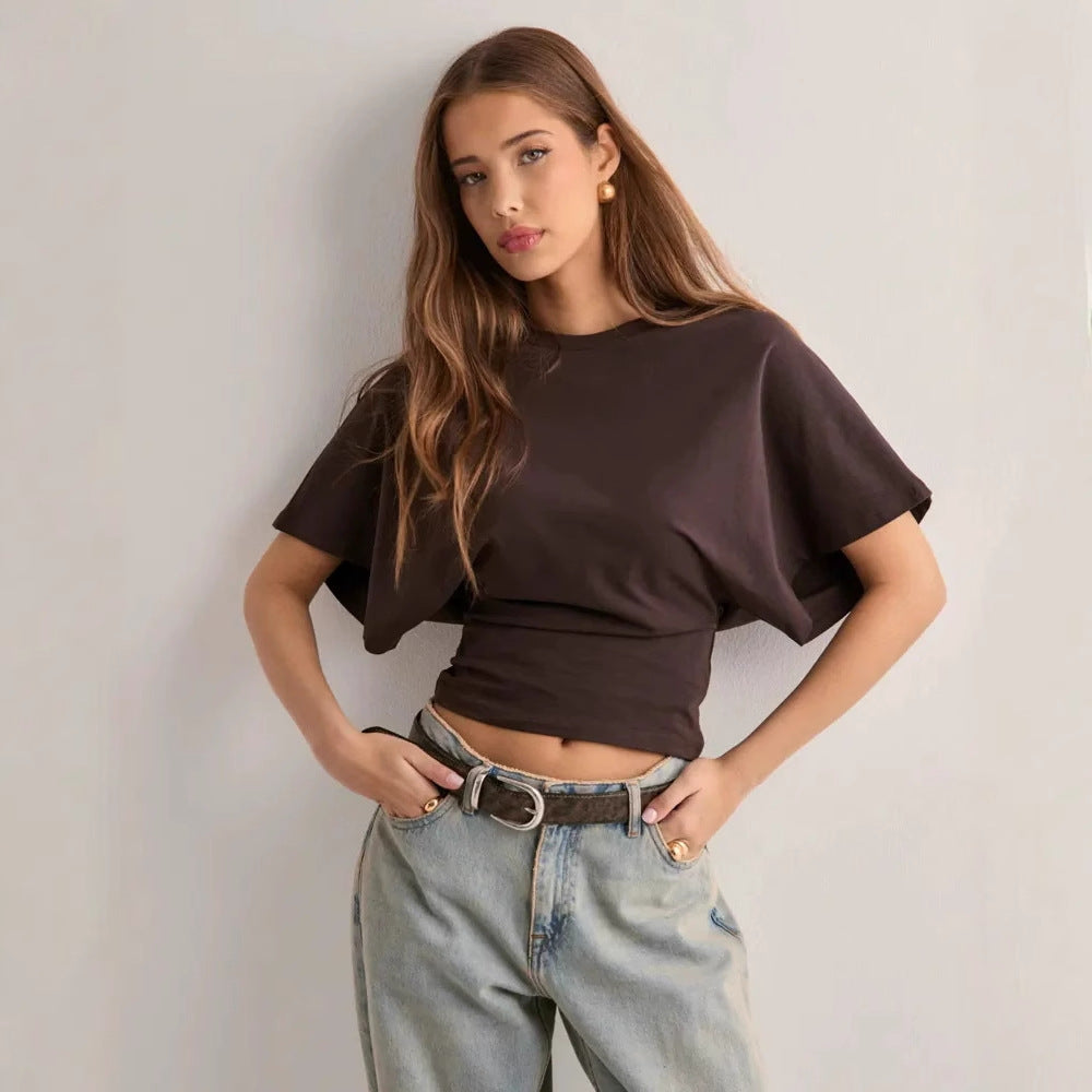 Dames Stijlvolle Top met Oversized Mouwen | Tori