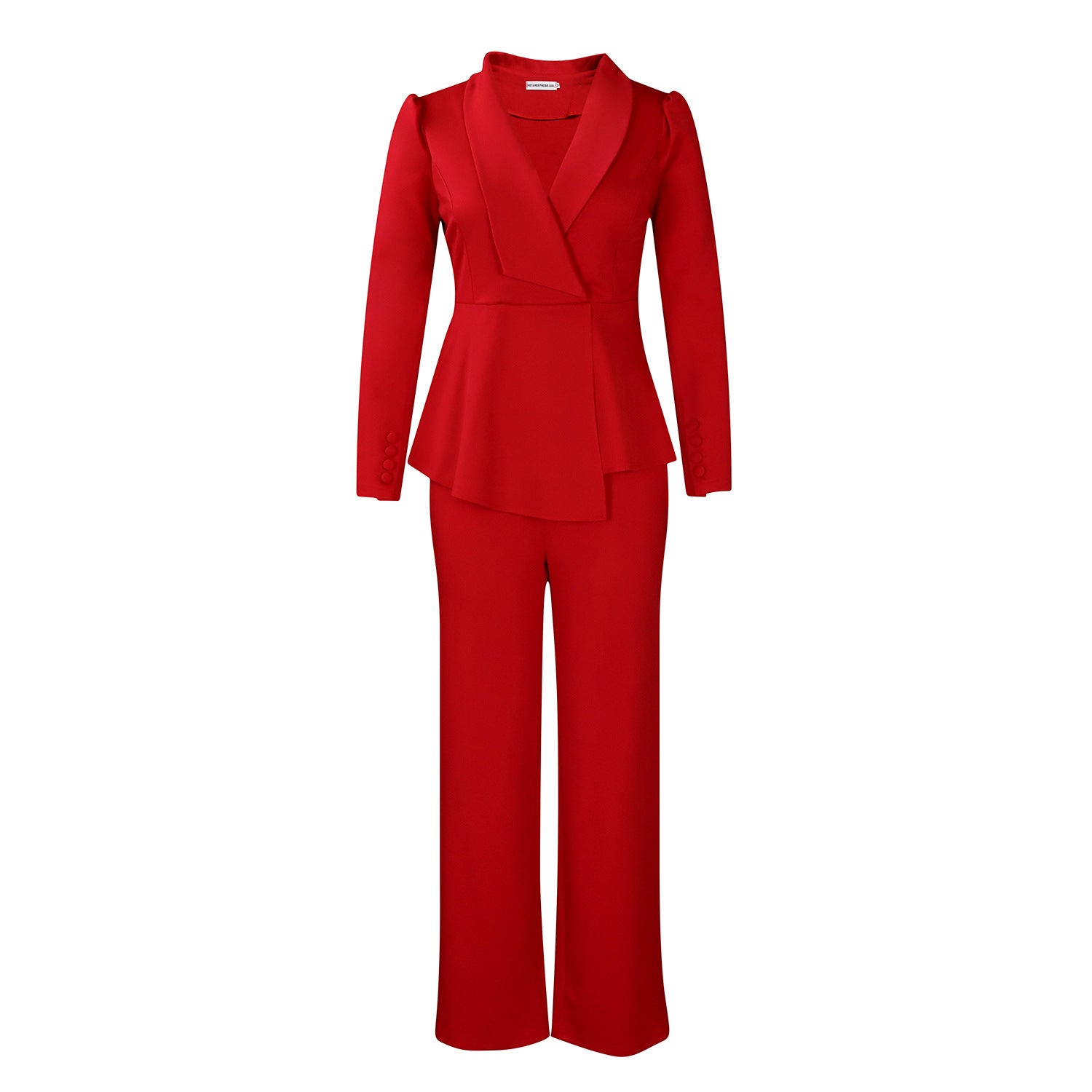 Dames Elegante Tweedelige Blazer Pantalon Set | Delphina