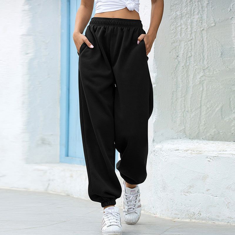 Dames High Waist Comfortable Joggingbroek | Anette