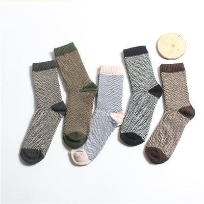 Dames 5-Pack Warme Sokken in Scandinavisch Design | Lobke