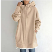 Dames Comfortabele Oversized Hoodie met Rits | Semmy