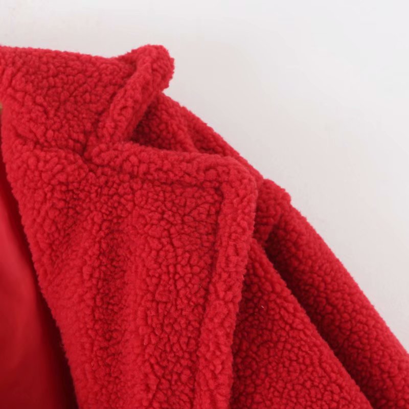 Dames Stijlvolle Lange Teddy Jas | Benja