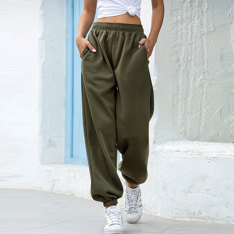 Dames High Waist Comfortable Joggingbroek | Anette