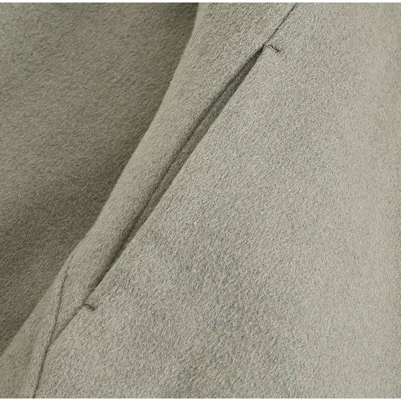 Dames Stoere Elegante Streetstyle Korte Oversized Jas met Capuchon | Baroucha