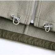 Dames Stoere Elegante Streetstyle Korte Oversized Jas met Capuchon | Baroucha