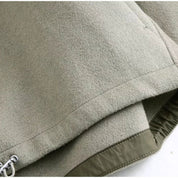 Dames Stoere Elegante Streetstyle Korte Oversized Jas met Capuchon | Baroucha