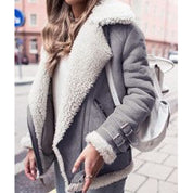 Dames Stijlvolle Shearling Aviator Jas | Bellamy