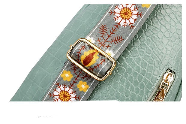 Dames Crossbody Borsttas met Hert & Kwastdetail | Laressa