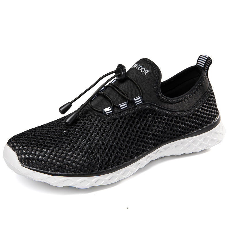 Dames Ademende Comfort Sneaker met Orthopedische Zool | Eladina