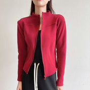 Dames Sportieve Tijdloze Vest met Rits | Sade