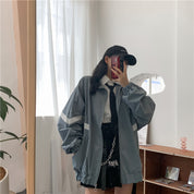 Dames Sportieve Baseball Jas met Hoge Kraag | Bassy