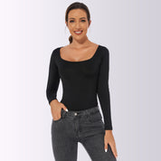 Dames Comfortabele Corrigerende Bodysuit met Lange Mouwen | Moana