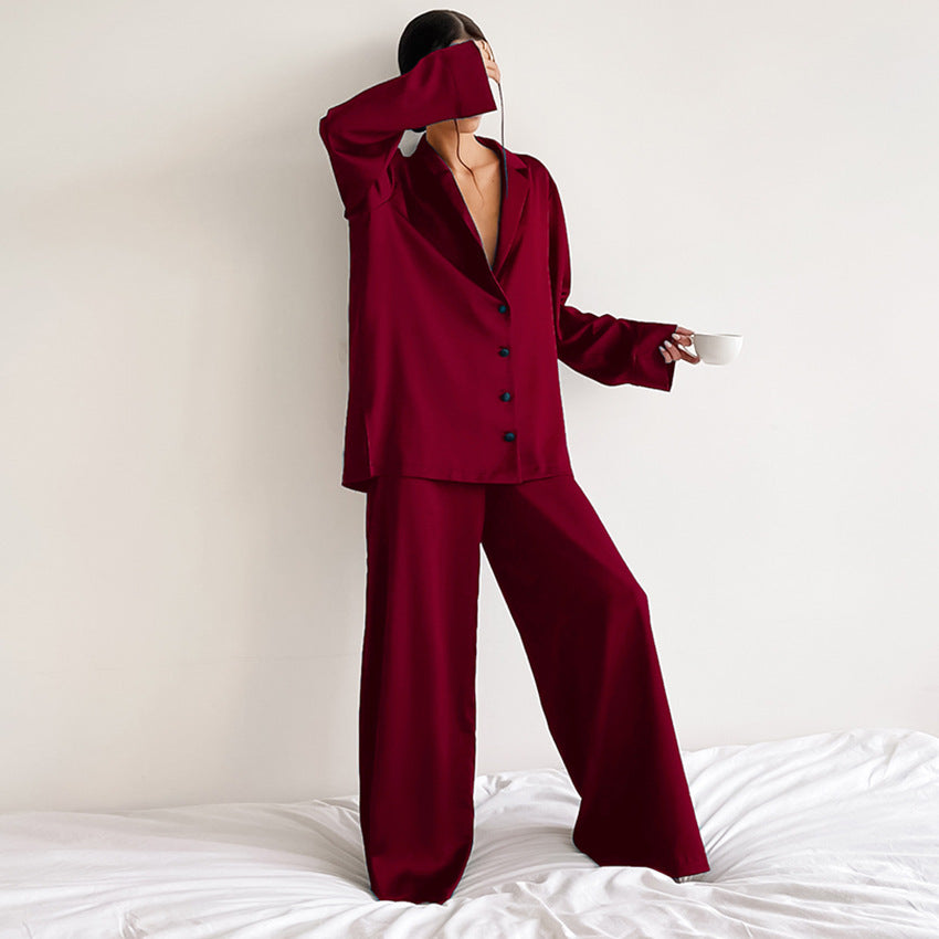 Dames Luxe Satijnen Pyjama Set | Florence
